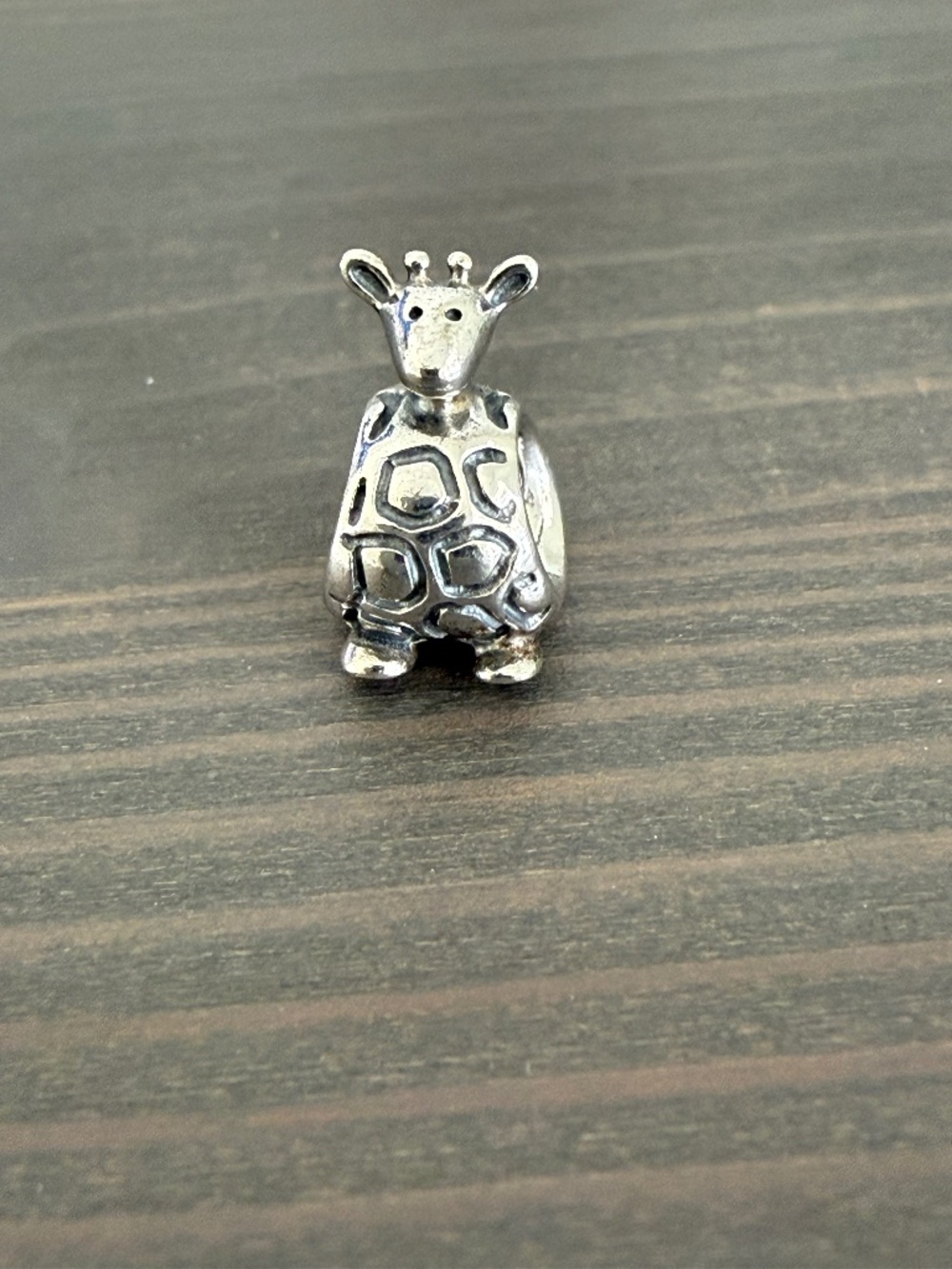 Pandora ALE S925 Sterling Silver Giraffe Charm